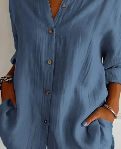 Refined Relaxed Button Down