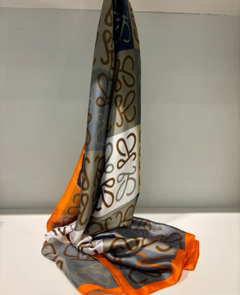 Colorful Kiko Silk Feel Scarf
