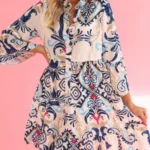 Boho Chic Mini Dress