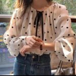The Parisian Polka Dot Top