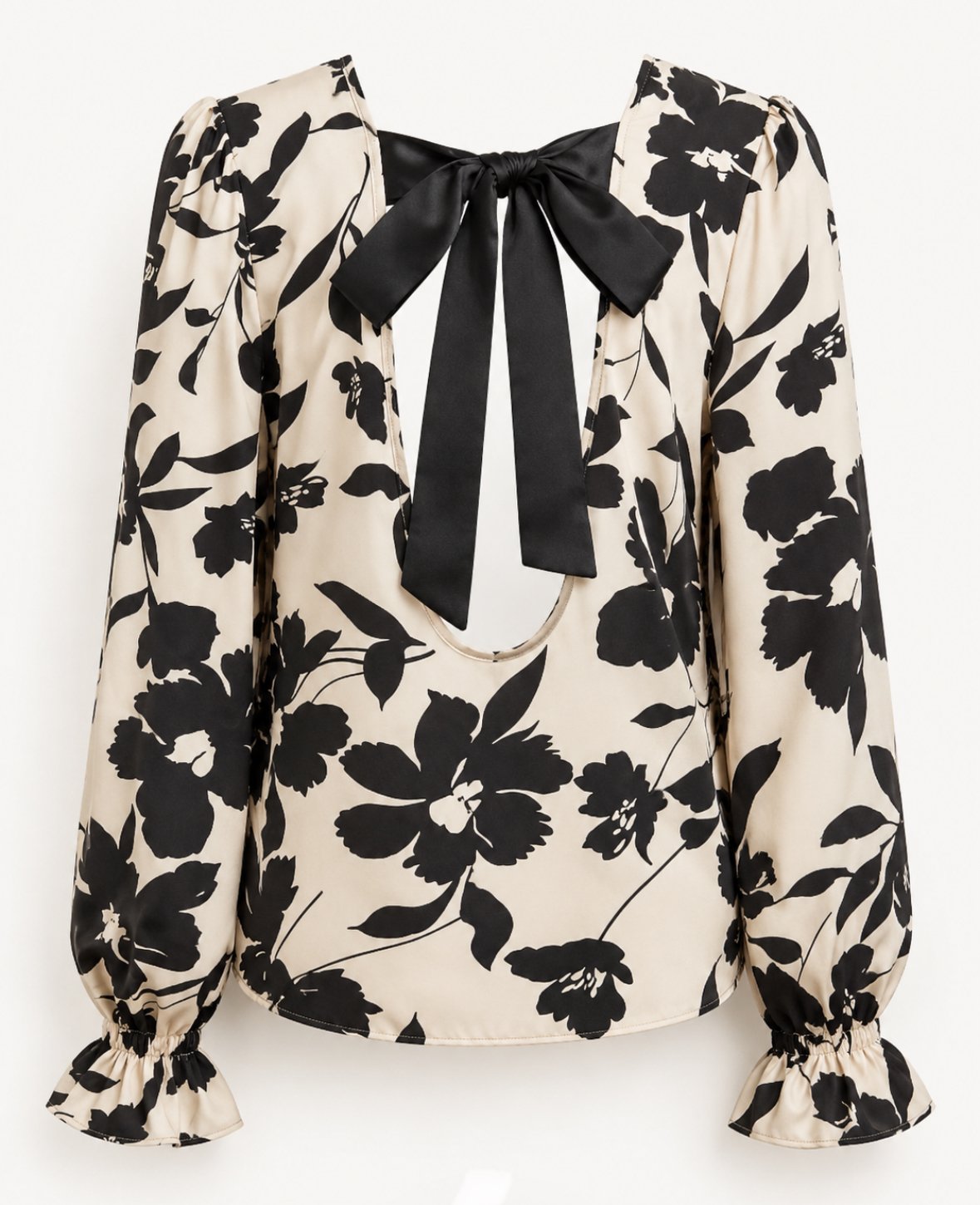 Carol Floral Bow Top - Image 5